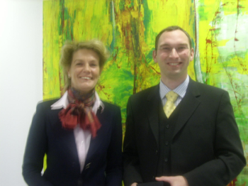 Elisbeth Heister-Neumann und Dr. Jesgarzewski